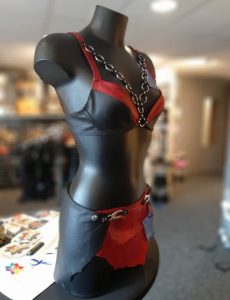 Lamsleder Tarzan rode set